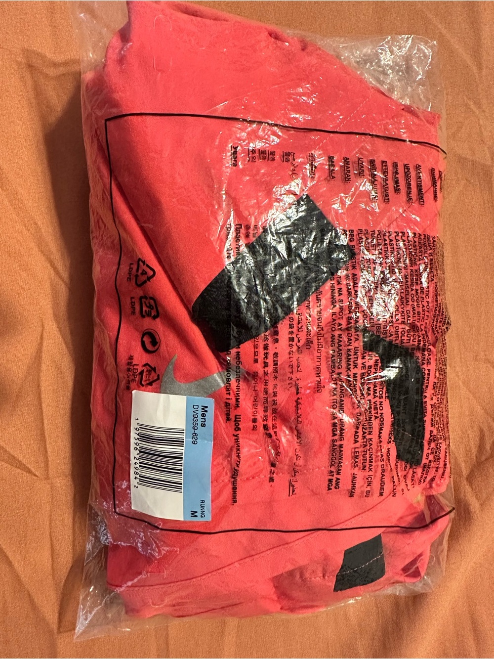 Nike Coral Pink  Running Shorts